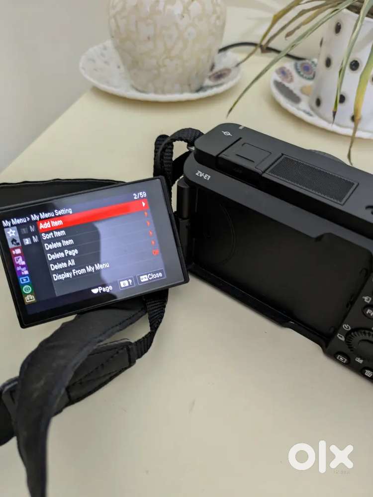 Sony Zv E1 (3 months old)