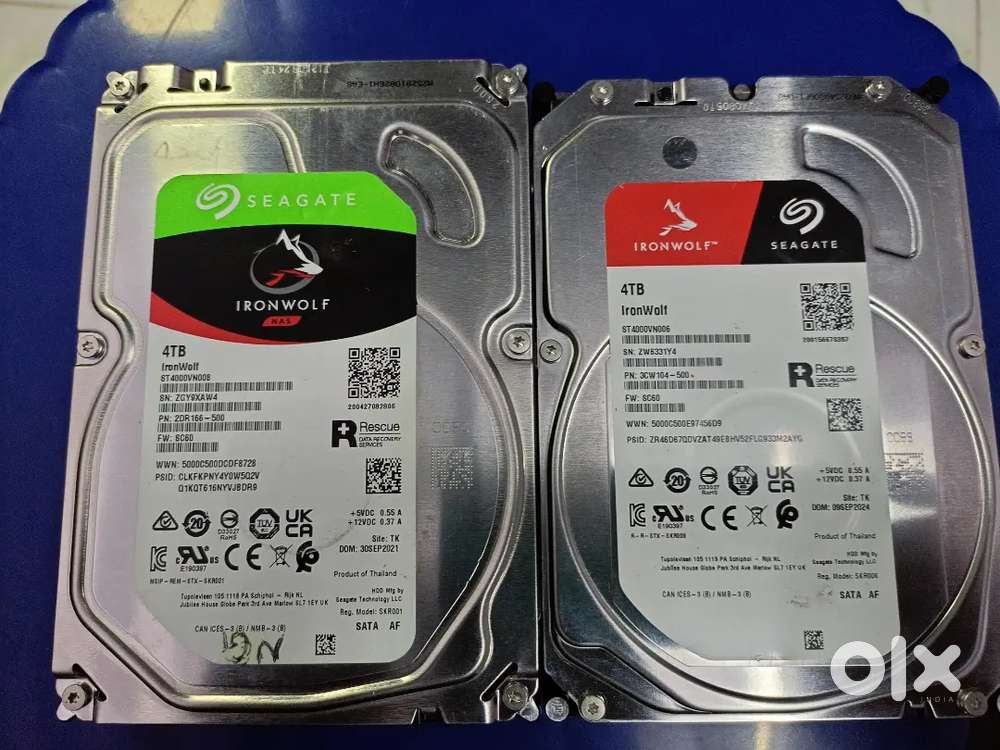4TB HARD DISK SEAGATE IRON WOLF