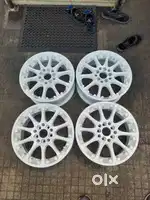 15 inch alloys 100 and 114.3 pcd 5 holes.less used.