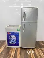 Lg turbo drum technology top load fully automatic washing refrigerator