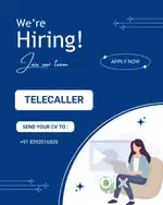 Urgent Hiring Telecaller