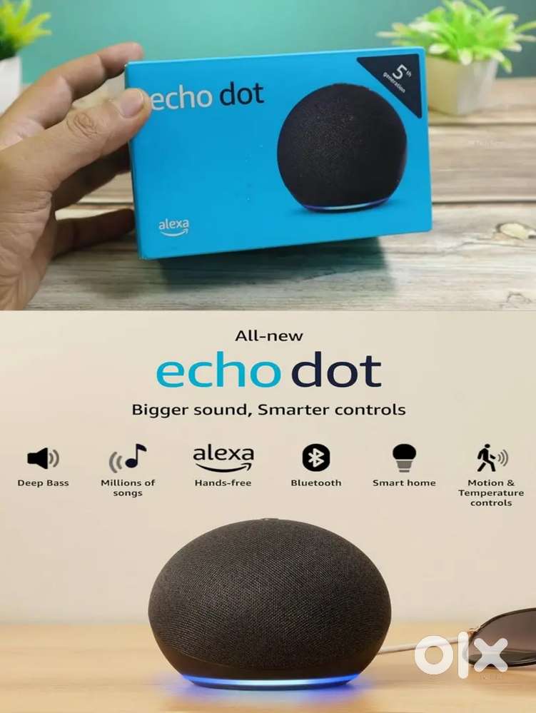Brand new echo dot 5th generation with full box