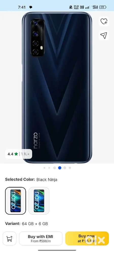 Realme narzo 20 pro