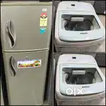 #5 YEAR WARRANTY _FRIDGE FREE SHIPPING_ LESS USED GOOD LOOKING