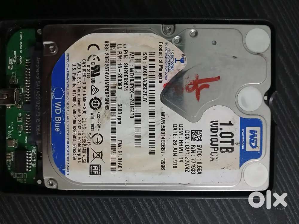 WD 1tb HDD