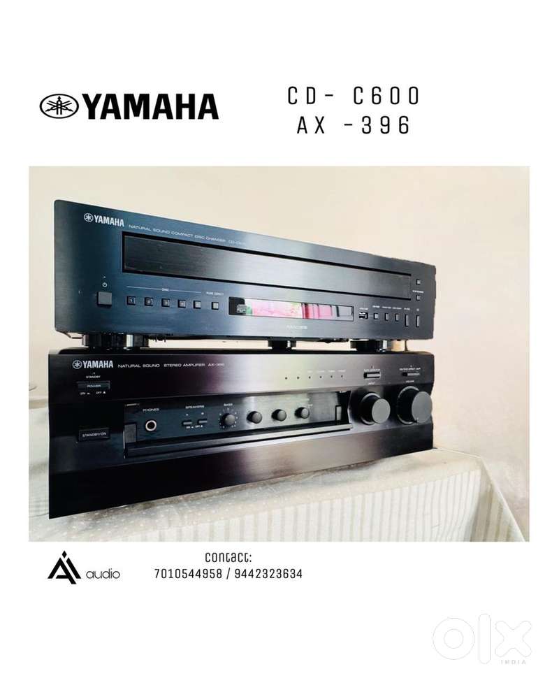 Yamaha CD-C600 + AX-396 Hi-Fi Combo  Powerful Audiophile Stereo Setup