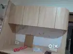 Steel sofa and wall cupboard