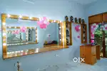 bridal studio setup/parlour setup mirrors