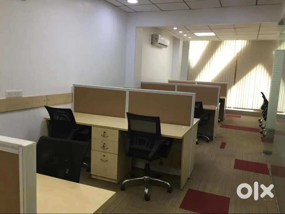1 Director Cabin 10 workstation fully furnished office space for rent
