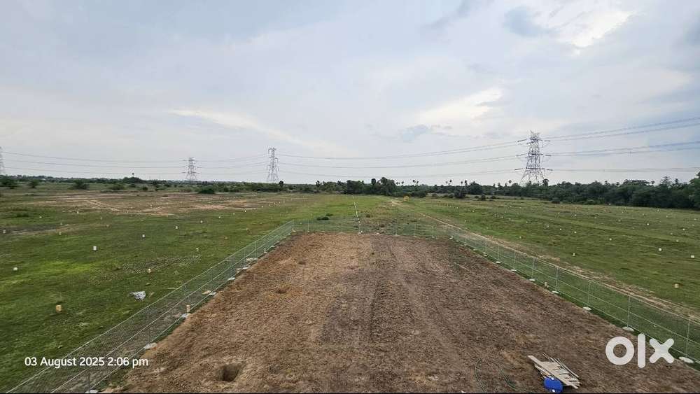 Plots Near Thiruvalangadu Railway Station !! DTCP/RERA PLOTS FOR SALE