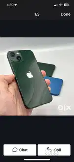 Apple Iphone 13 green with bill boxx accesories exchange