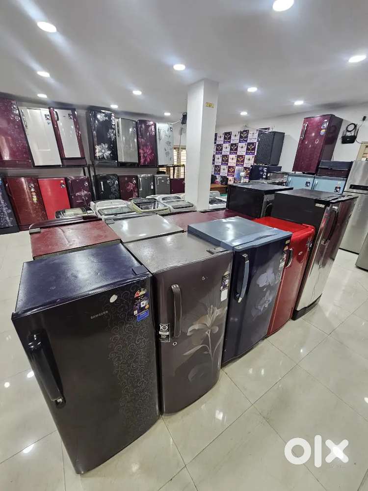6 months free door step service available for used single door fridges