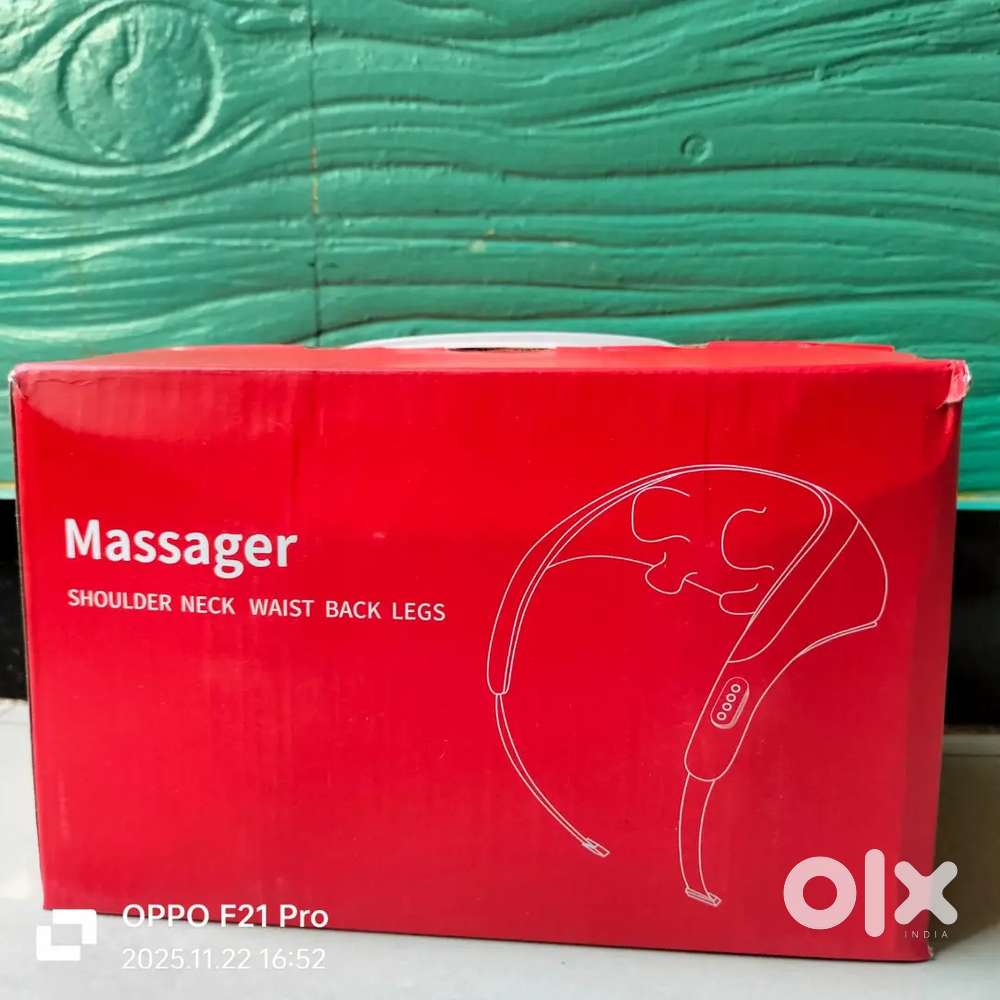 Neck and shoulder massager