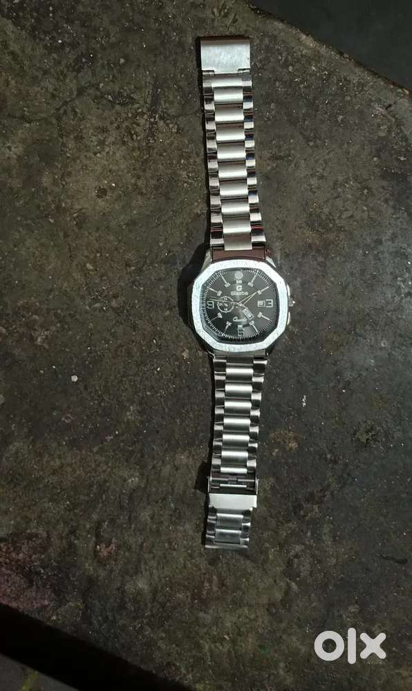 Watch silver colour