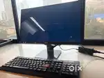 Computer with monitor
