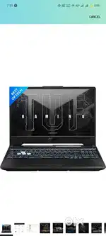 ASUS TUF A15 RYZEN 9 RTX 3060 6GB 144Hz 16GB RAM