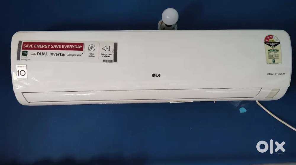 LG 1.5 ton split inverter AC in very good condition
