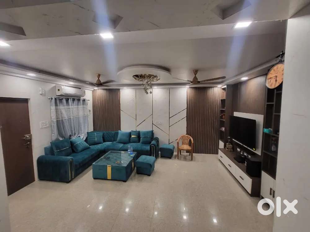 3bhk furnished flat for rent in baradwari near telephone exchange