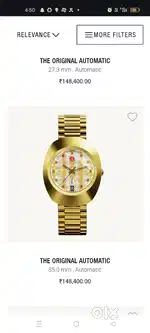 Watch rado diastat original