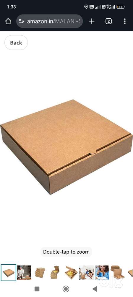 3 ply corrugated 8 inch Pizza boxes