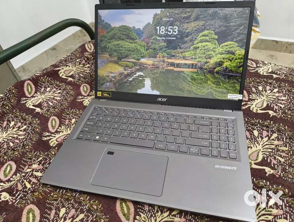 Acer laptop I 5 13th Gen RTX 1650 4Gb Graphics card With Fingerprint