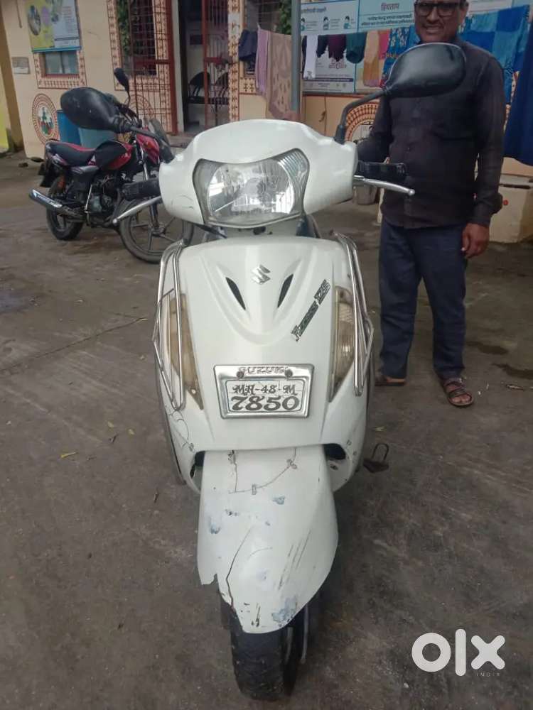 The scooter is in very good condition
