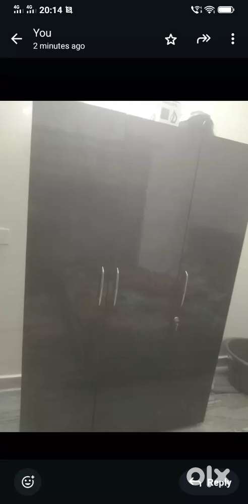 Bed,ro, almirah, refrigerator,ac, geyser, balcony