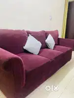 Sofa Set (3+2), With 10 Cushions