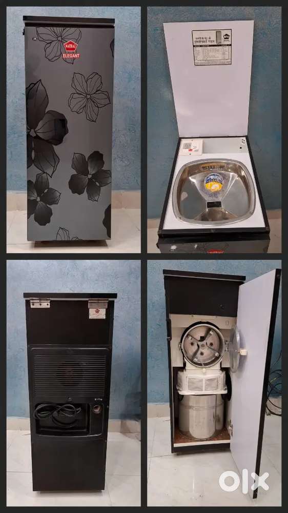 Natraj Elegant Atta Chakki with Inbuilt Vacuum Cleaner