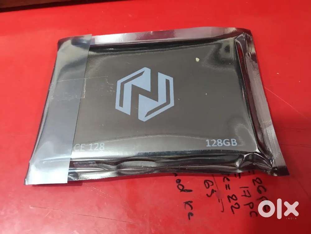Box packed 128 gb nextron ssd with 5 years warranty by service centre