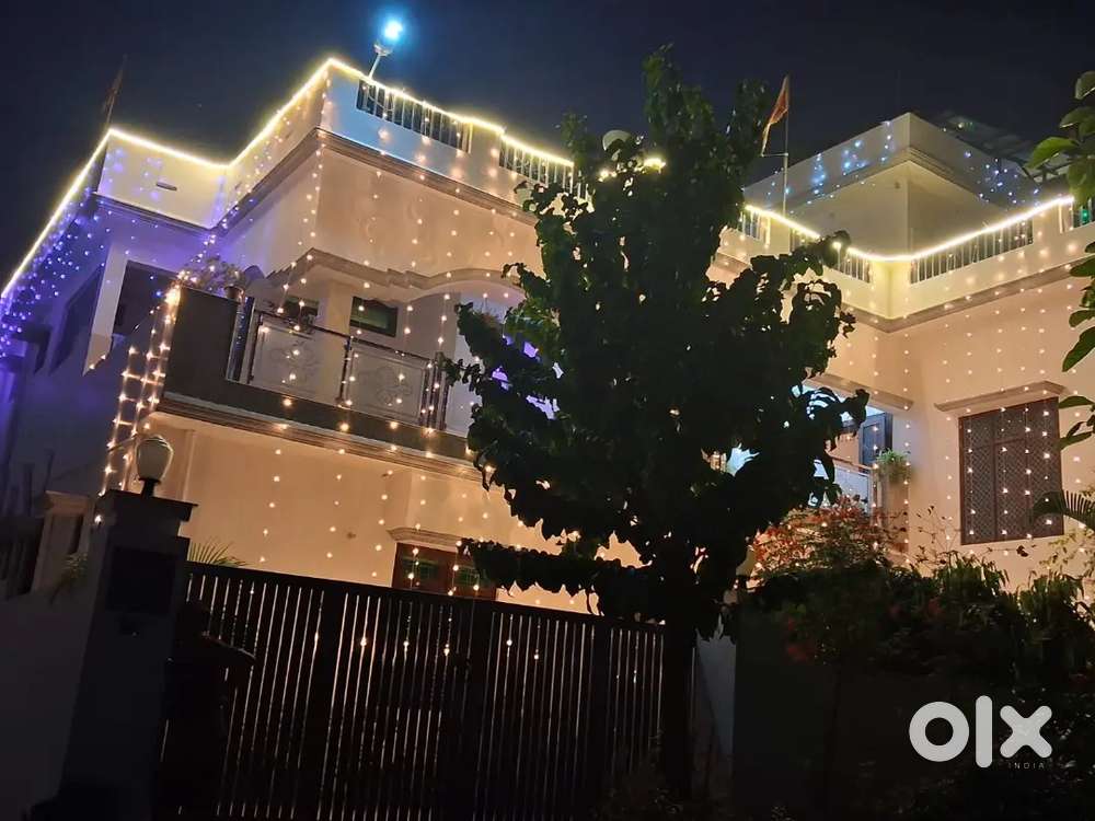 24 hrs water and Power, two side roads and entrance