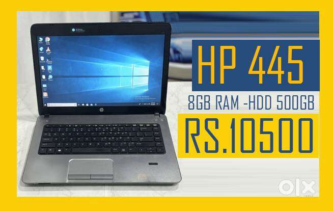 HP LAPTOP  8GB RAM  500GB HDD  WARRANTY