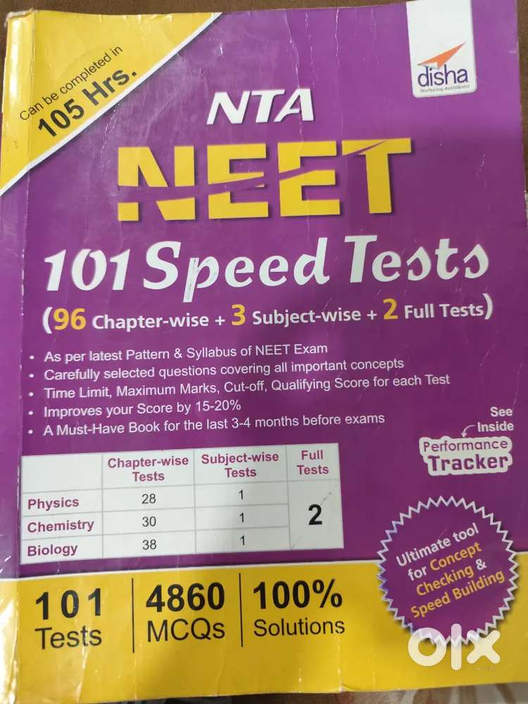 NTA NEET 101 Speed Tests