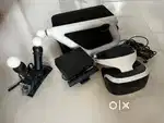VR Headset, 2 Sony PS4 Motion Controller & a Gun Controller
