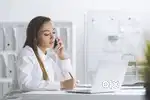 Want experience receptionist with positive attitude