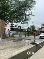 Vehicle washing centre