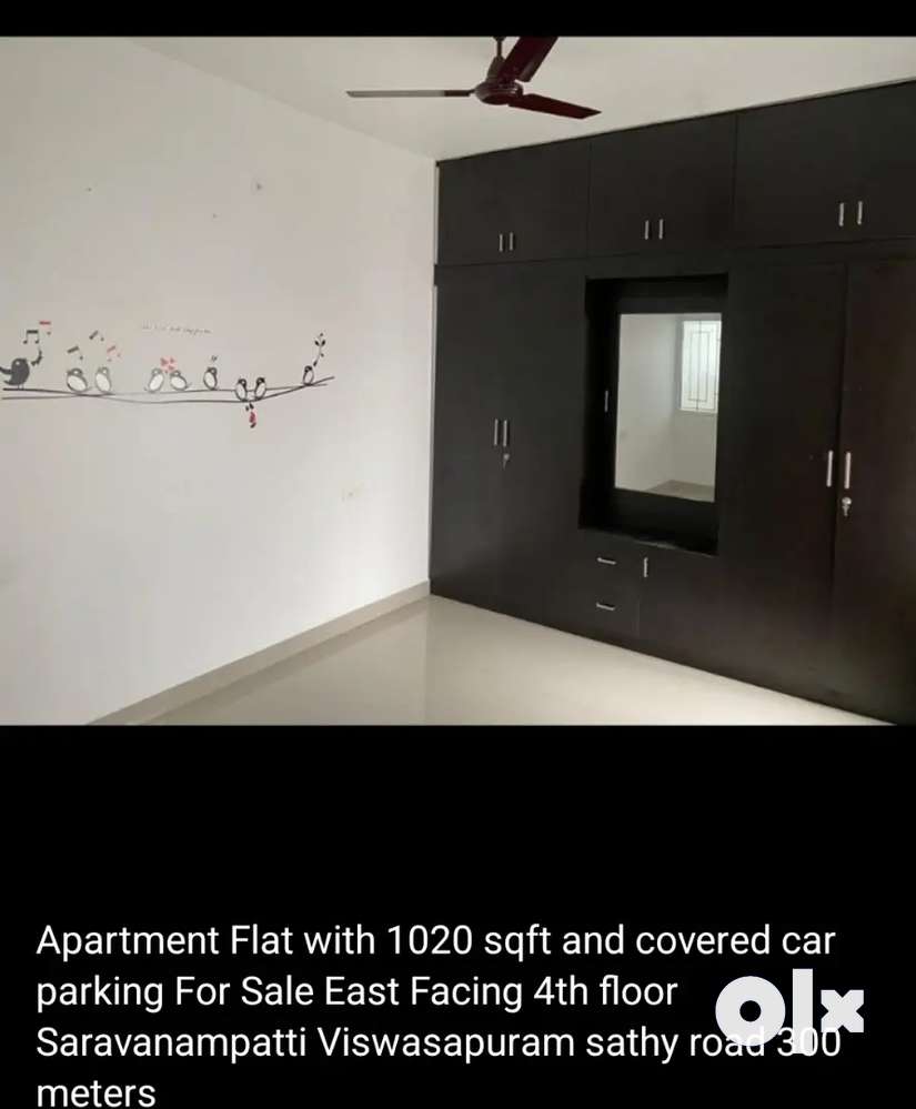 Apartment Flat For Sale in Saravanampatti sathy road 300 meters