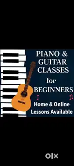 PIANO KEYBOARD AND GUITAR CLASSES OFFLINE/ONLINE