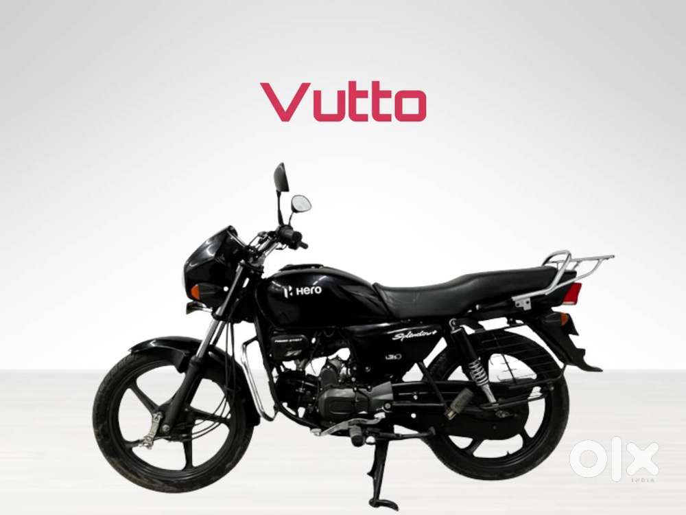 Hero Splendor Plus Self Alloy i3S (1874), 6 MONTHS WARRANTY