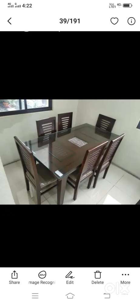 Premium quality 6 seater dining table available in starf furniture
