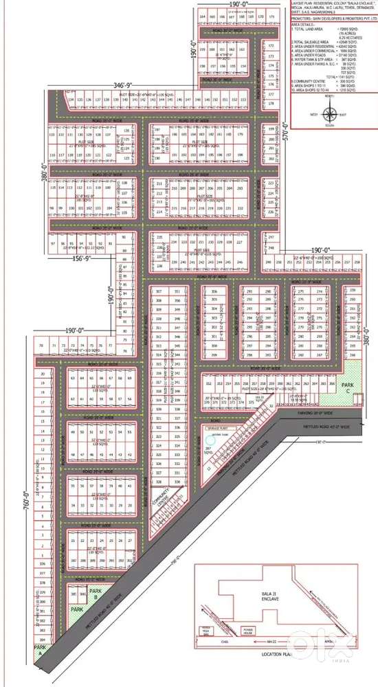 105 yards plot on ambala chandigarh road