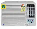 Carrier 1.5 ton, 3 star Window AC, with remote, 2 year old