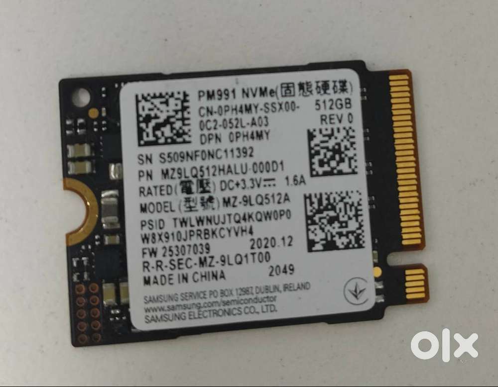 PM991 NVMe 512GB SSD