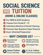 Home and online tution