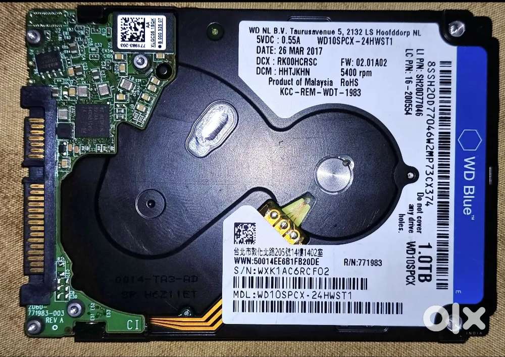 Wd hard disk 1tb