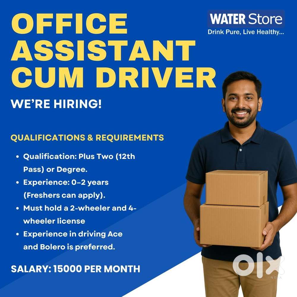 Office Assistant cum Driver
