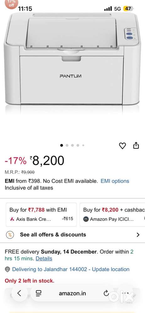 year old printer for sale