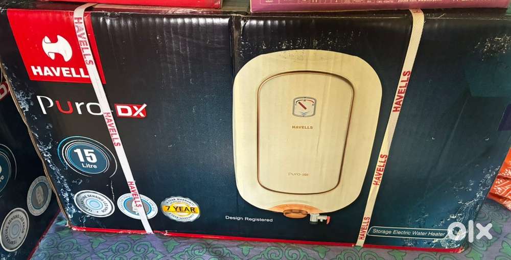 Havells vertical Geyser Puro DX 15 litre