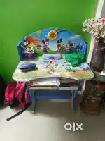 Kids designer study table with watch