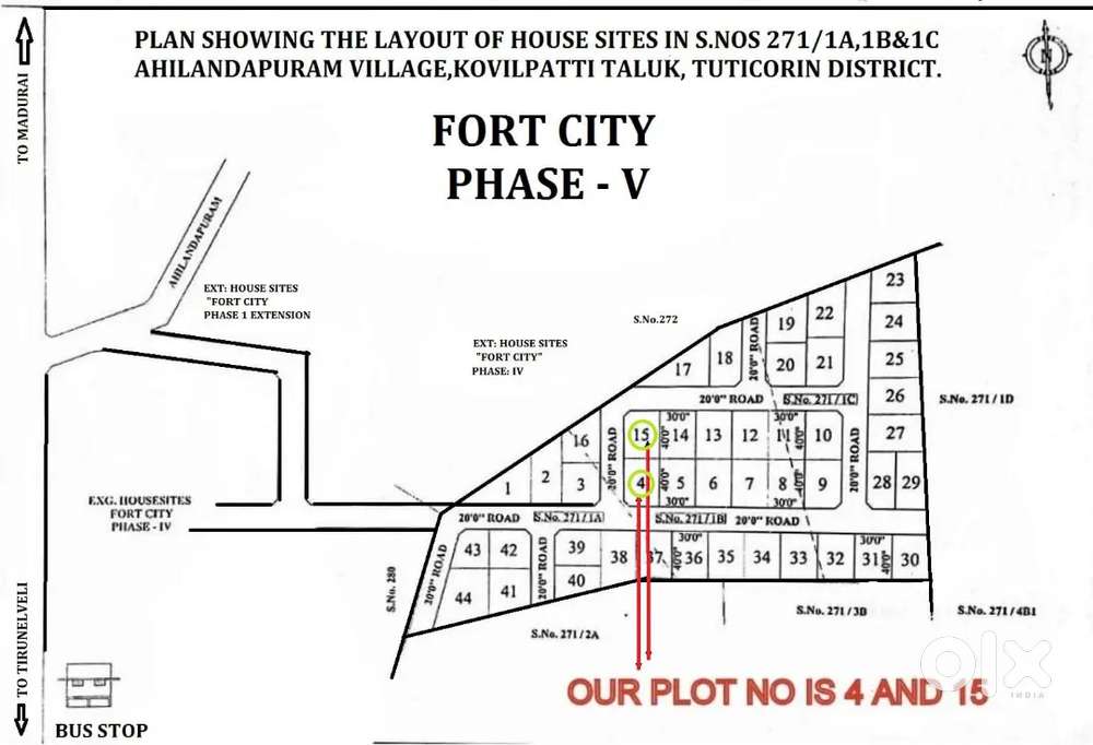 Highways near is in our plot,good water facility